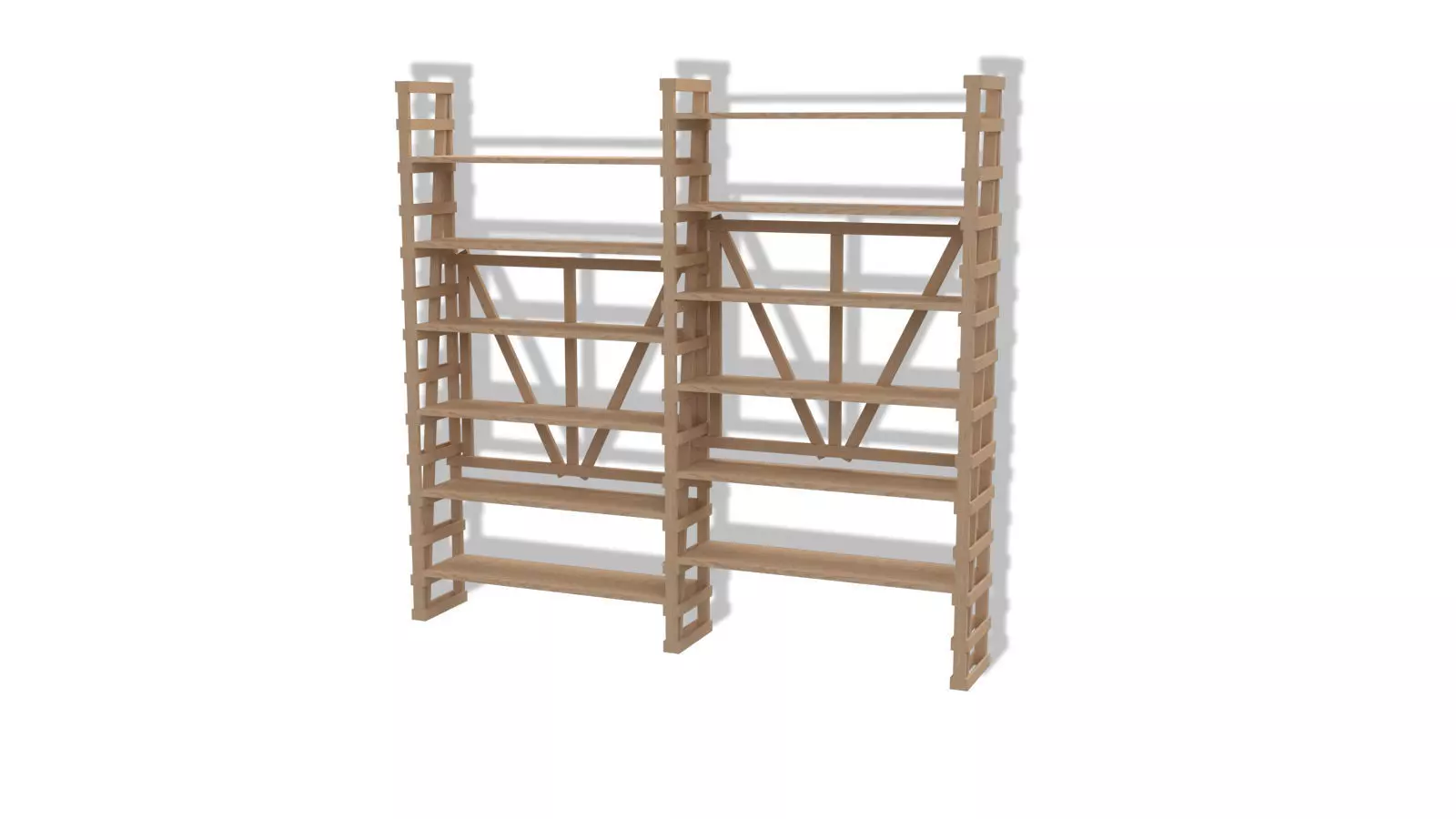Enzo Mari Bookcase 3D model