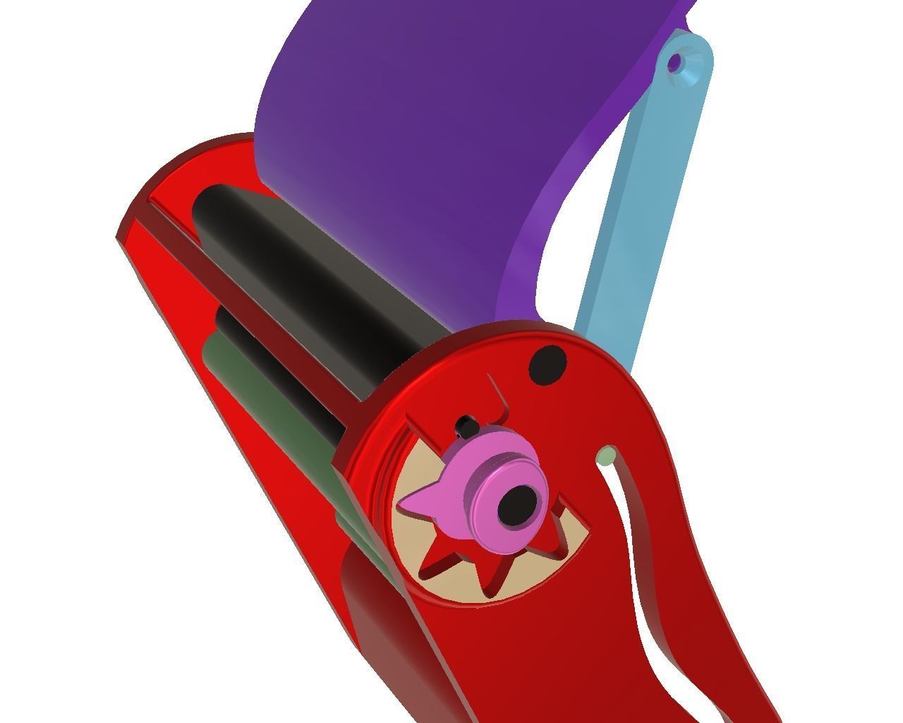 CIGARETTE ROLLING MACHINE 3D print model_13