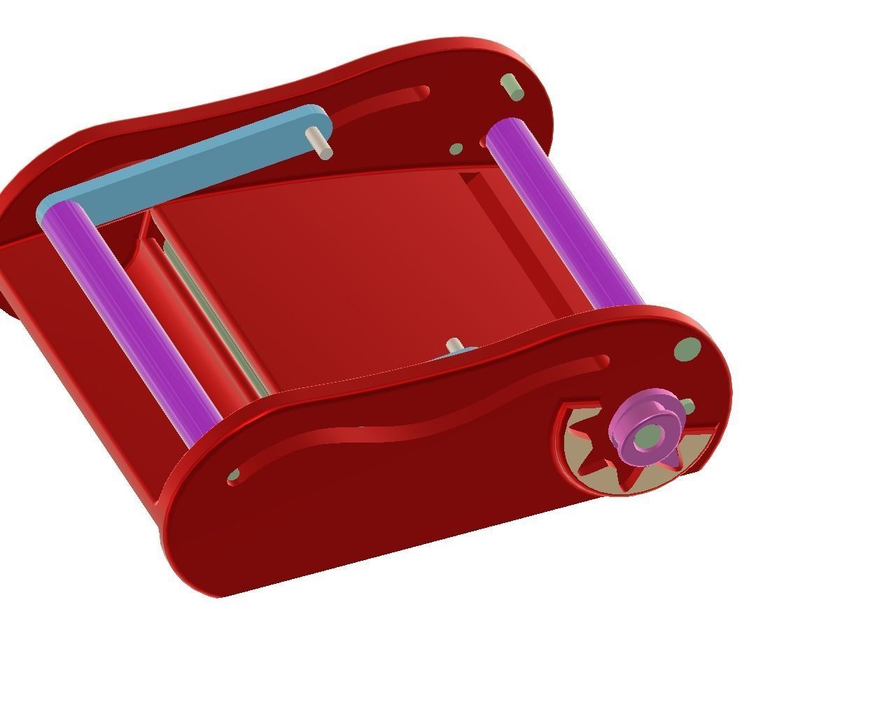 CIGARETTE ROLLING MACHINE 3D print model_38