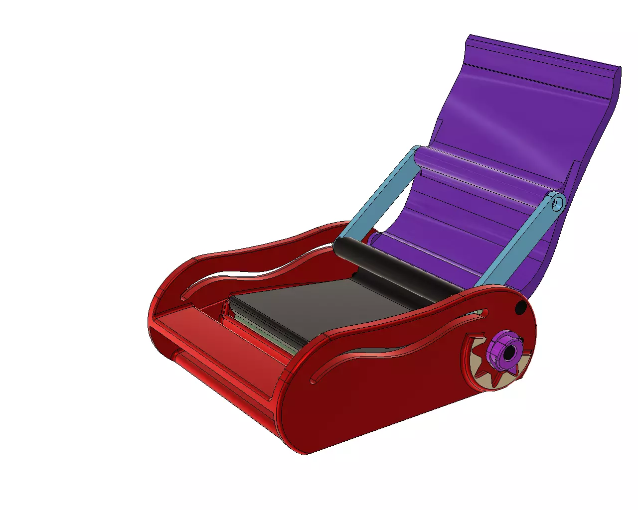 CIGARETTE ROLLING MACHINE 3D print model_0