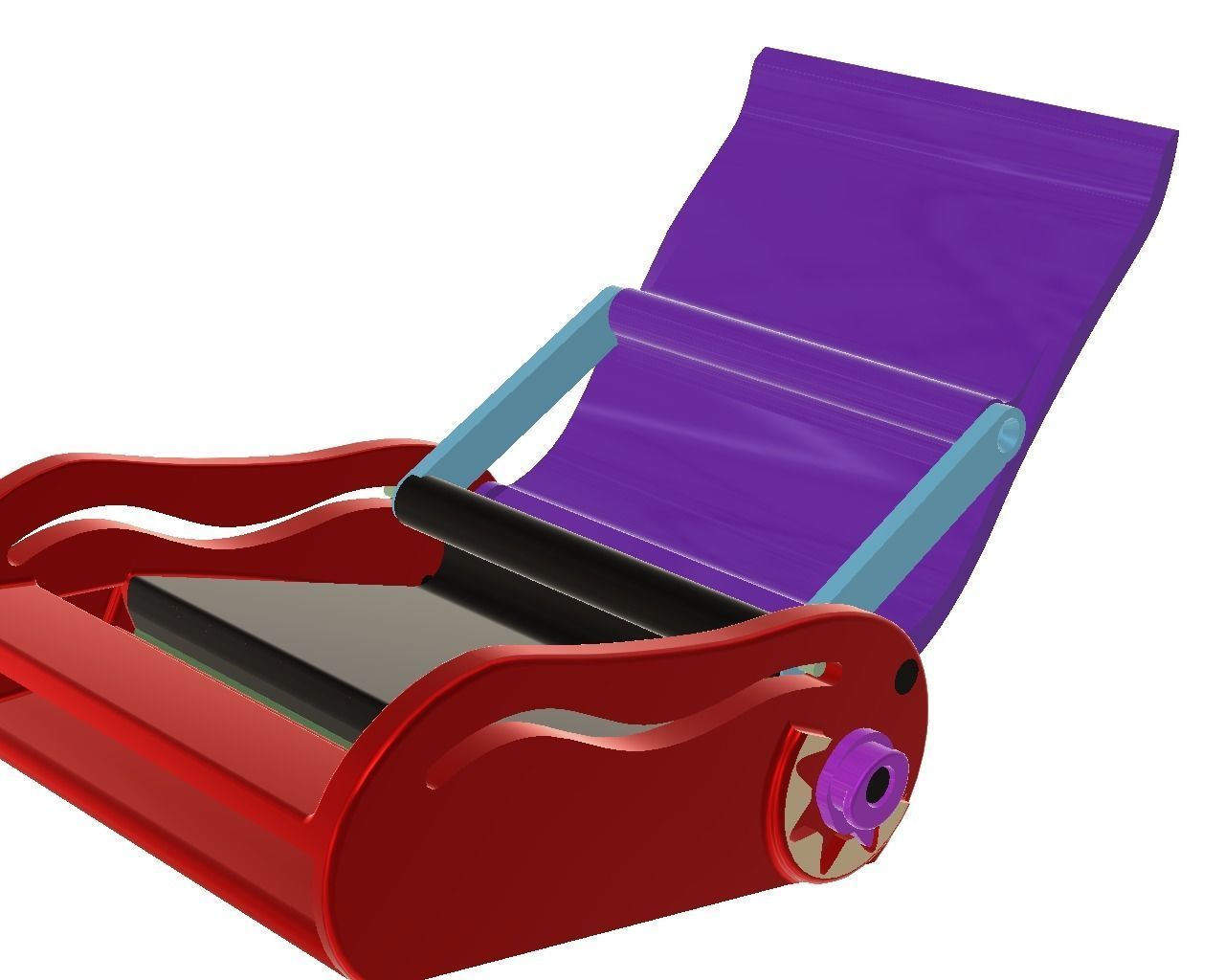 CIGARETTE ROLLING MACHINE 3D print model_6