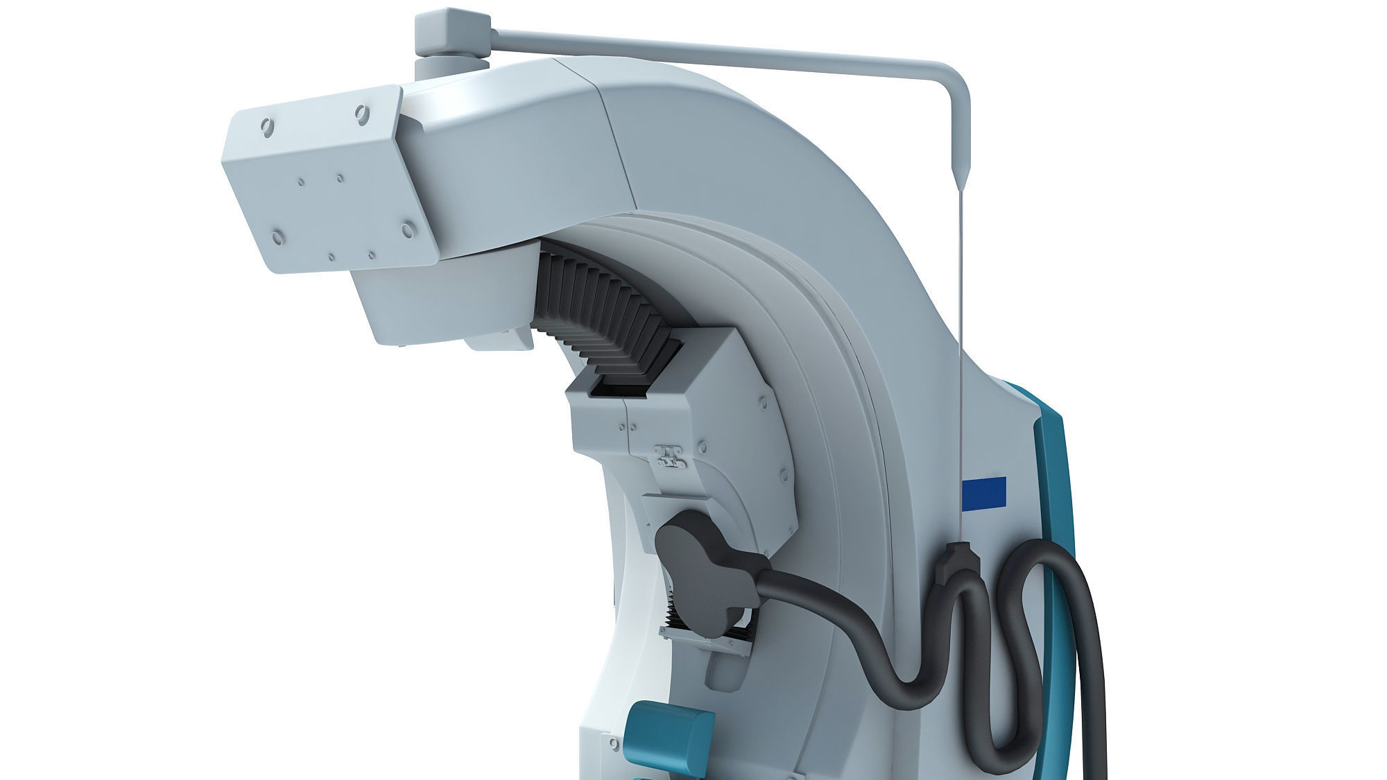 Medical Transcranial Magnetic Stimulator 3D model_11