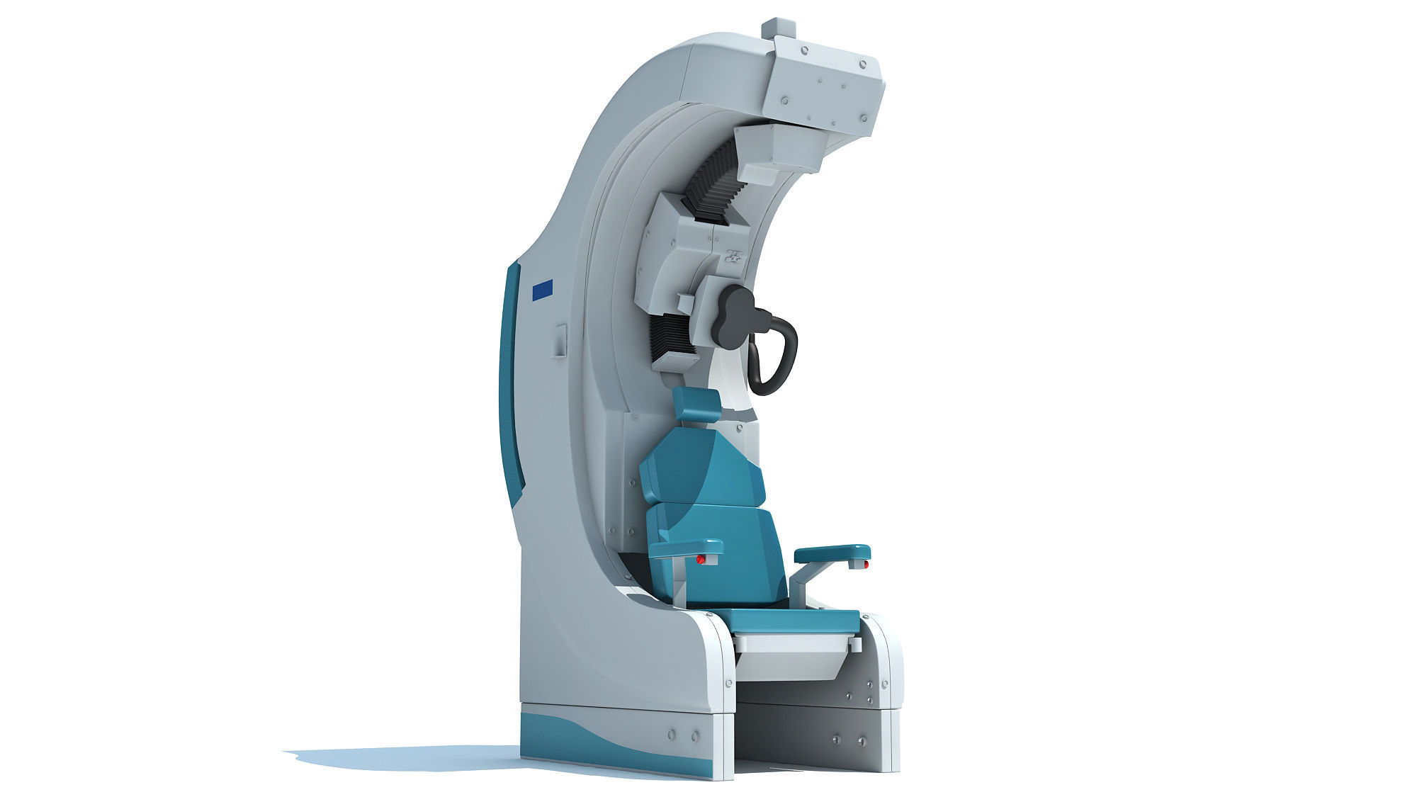 Medical Transcranial Magnetic Stimulator 3D model_8