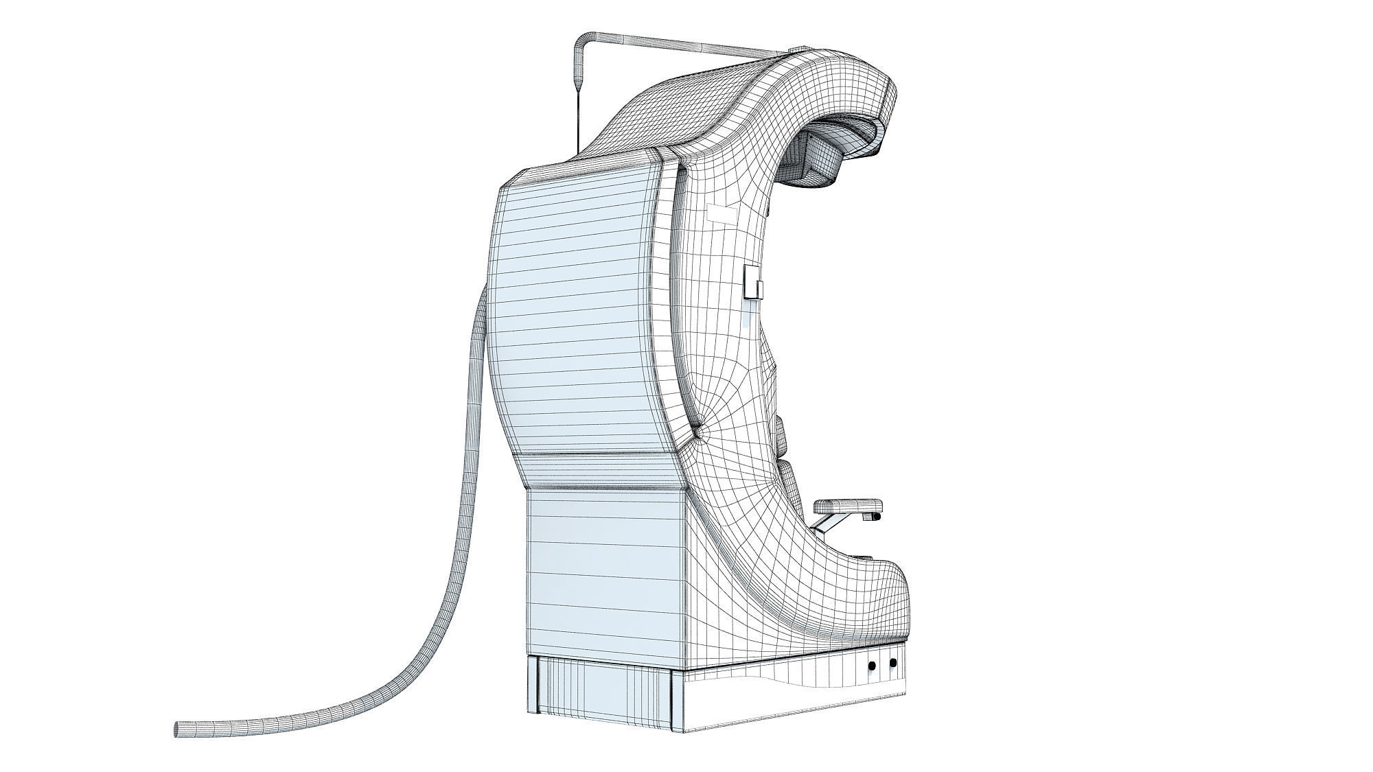 Medical Transcranial Magnetic Stimulator 3D model_14