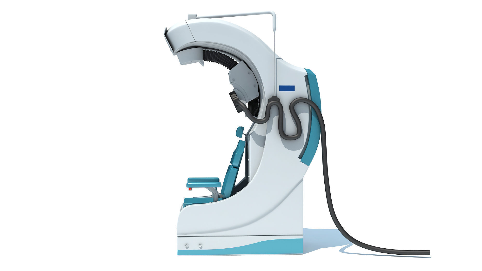 Medical Transcranial Magnetic Stimulator 3D model_1