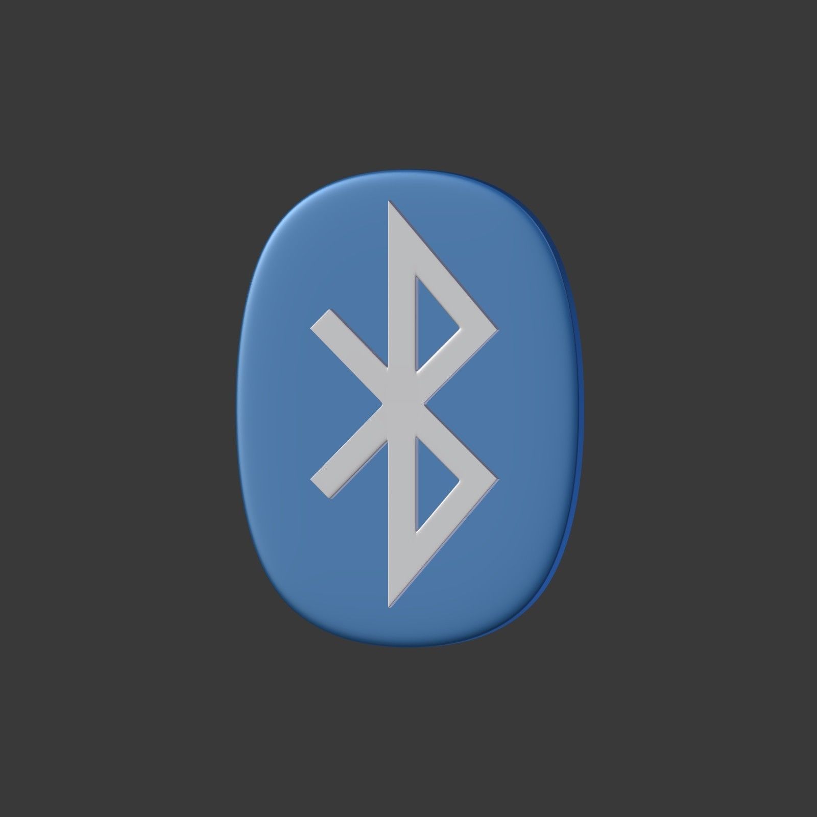 Network Connections Signs Low-poly 3D model_13