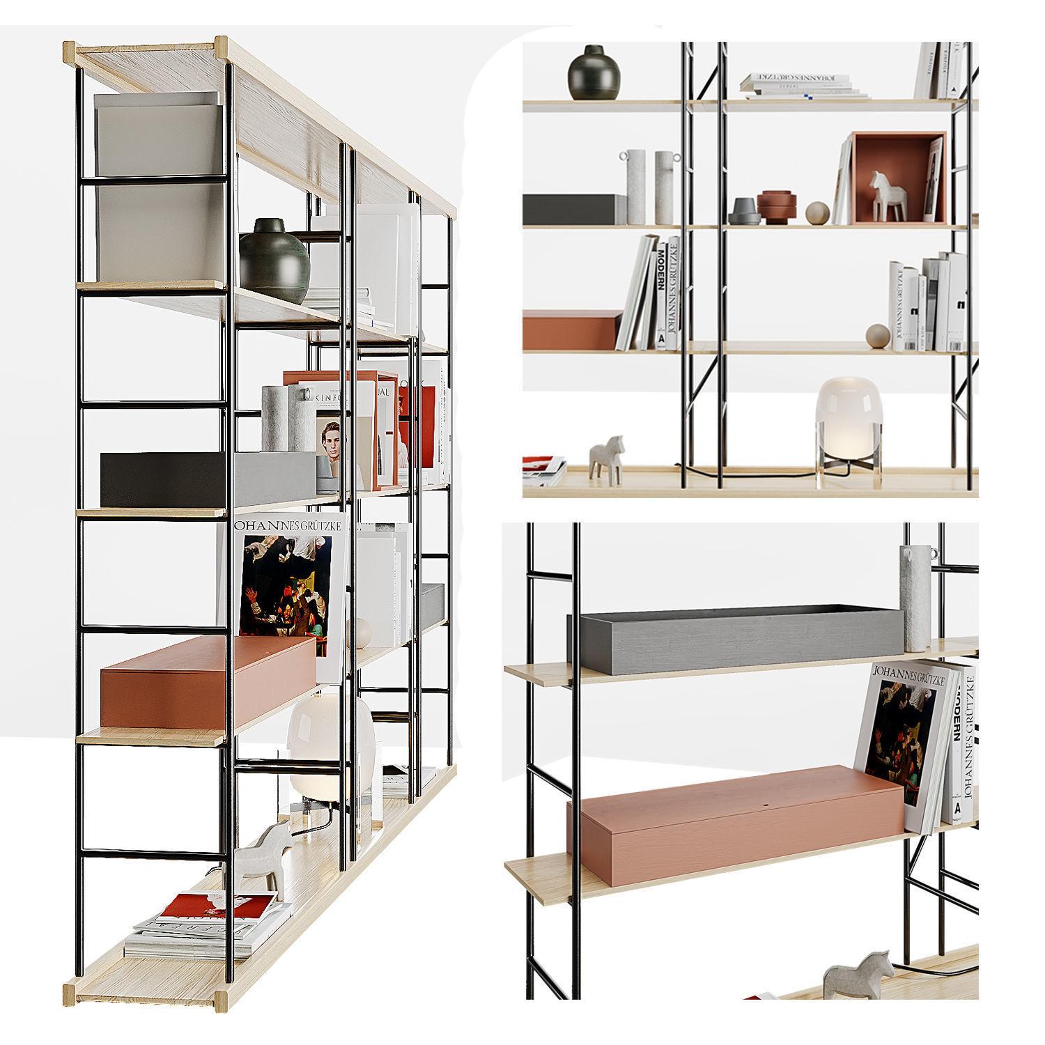 Bost  shelf TREKU 3D model_2