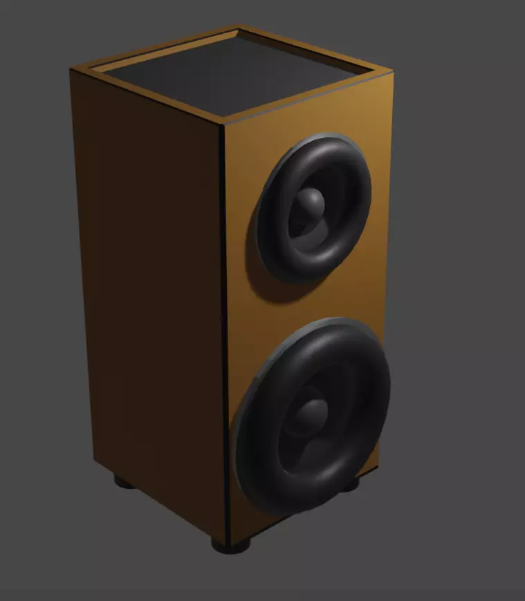 Subwoofer speaker Free 3D model