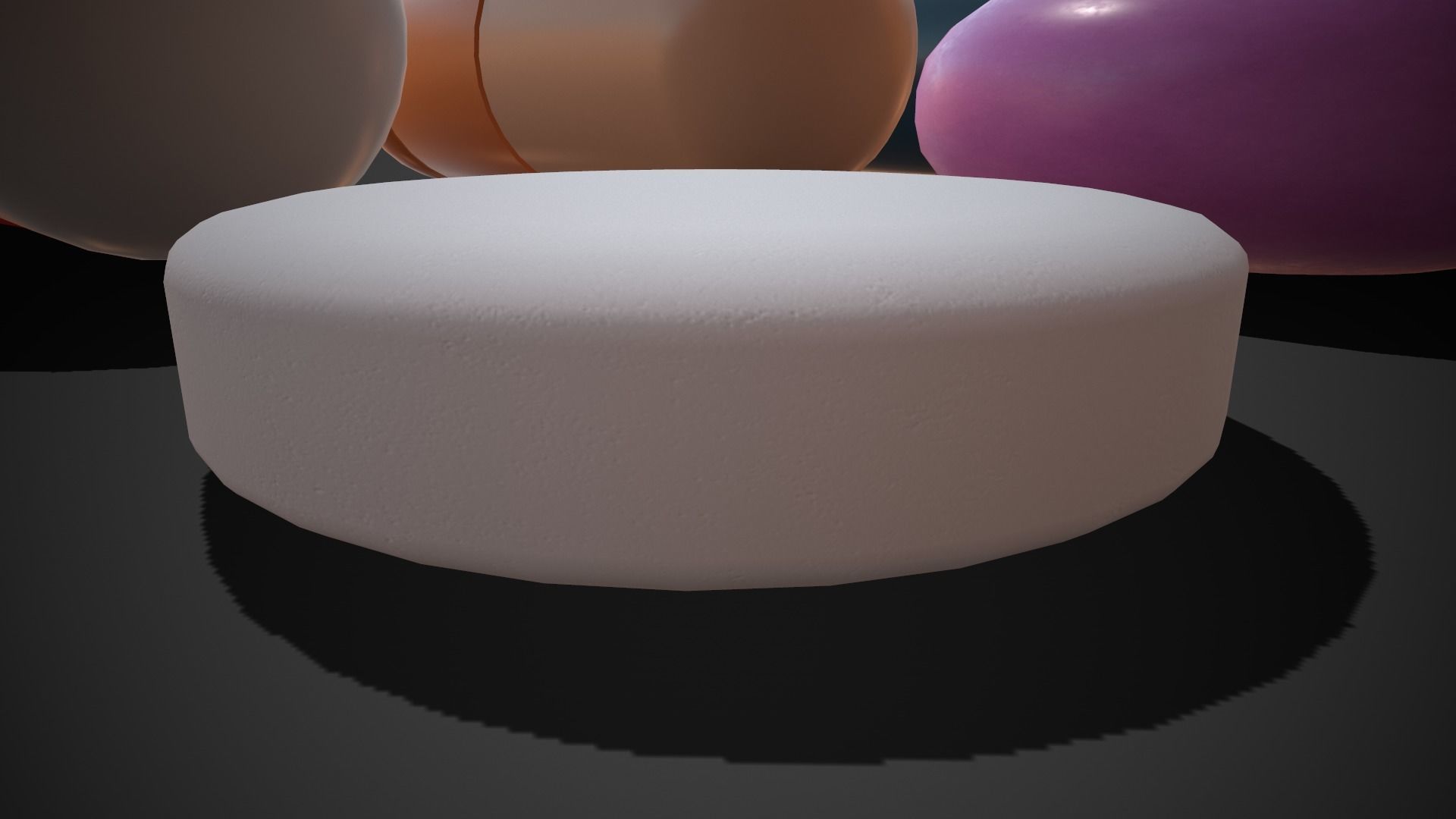 Medical Pills Low-poly 3D model_8