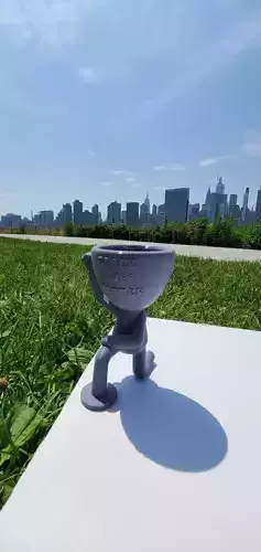 Planter Black lives matter stl for 3D printing 3D model