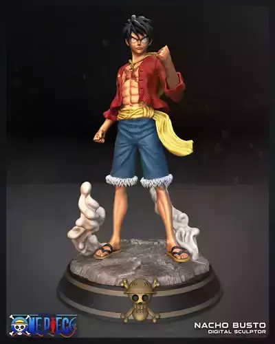Luffy - One Piece for 3d print model 3D print model