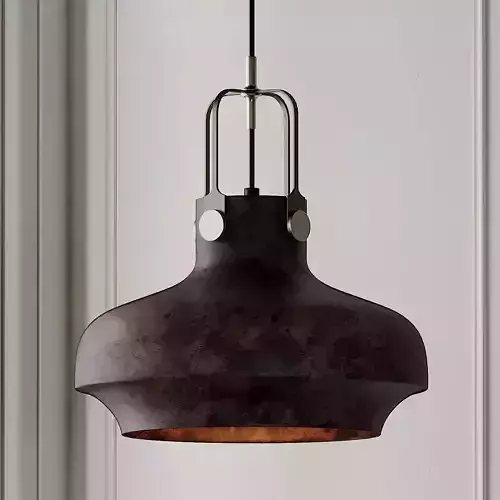 Yardley Antique Bronze Industrial Mini Pendant