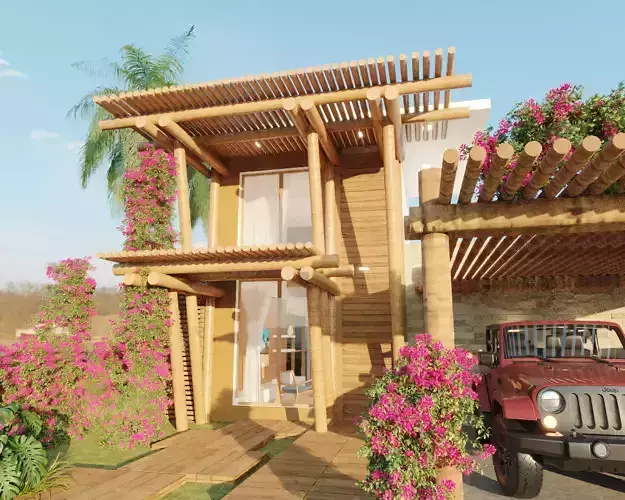 ARQUITETURAL HOUSE WOOD