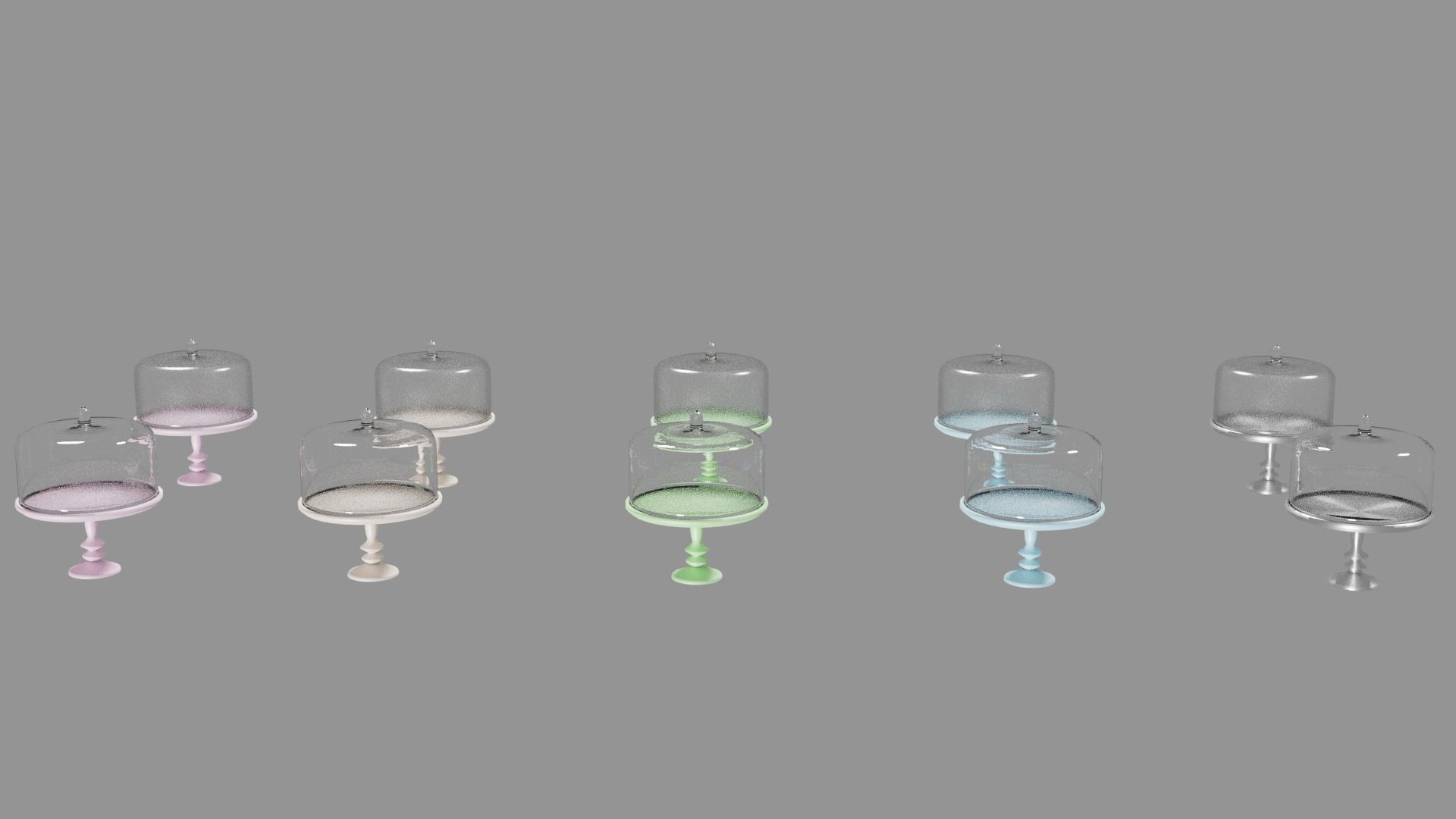 Cake Stand 3D model_1