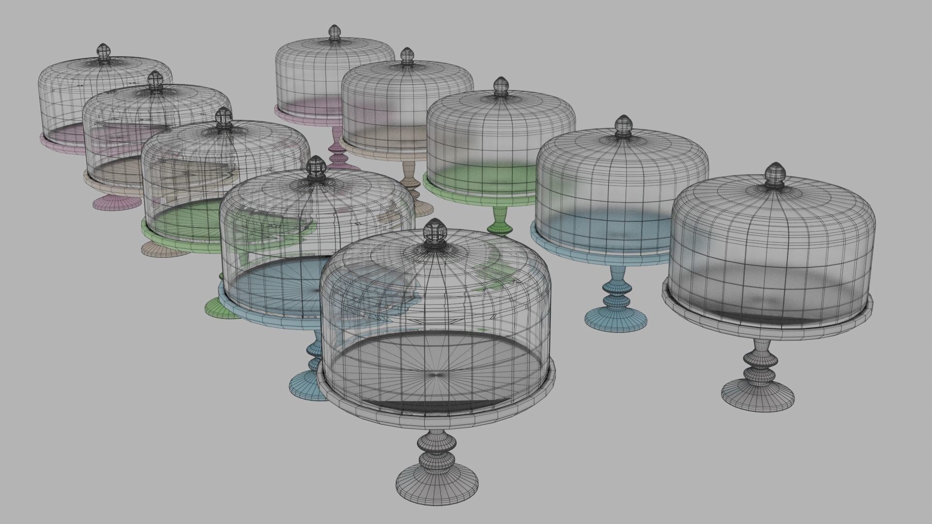 Cake Stand 3D model_8