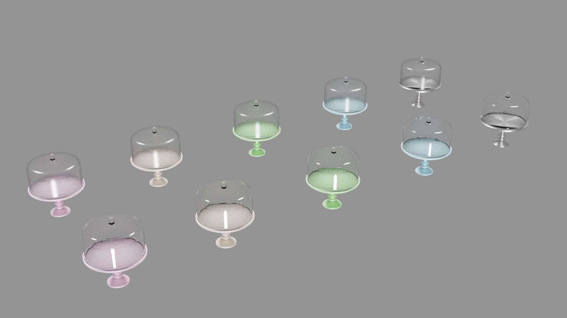 Cake Stand 3D model_4