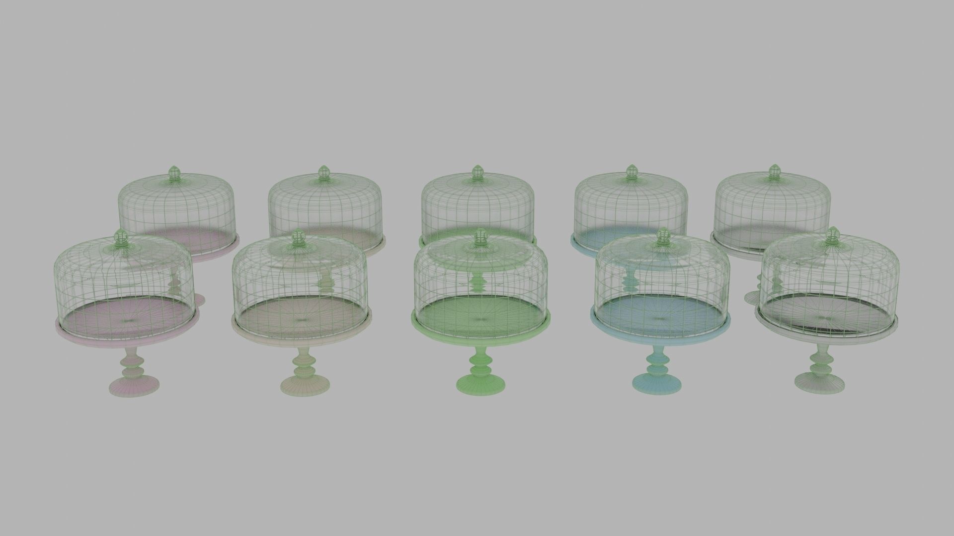 Cake Stand 3D model_6