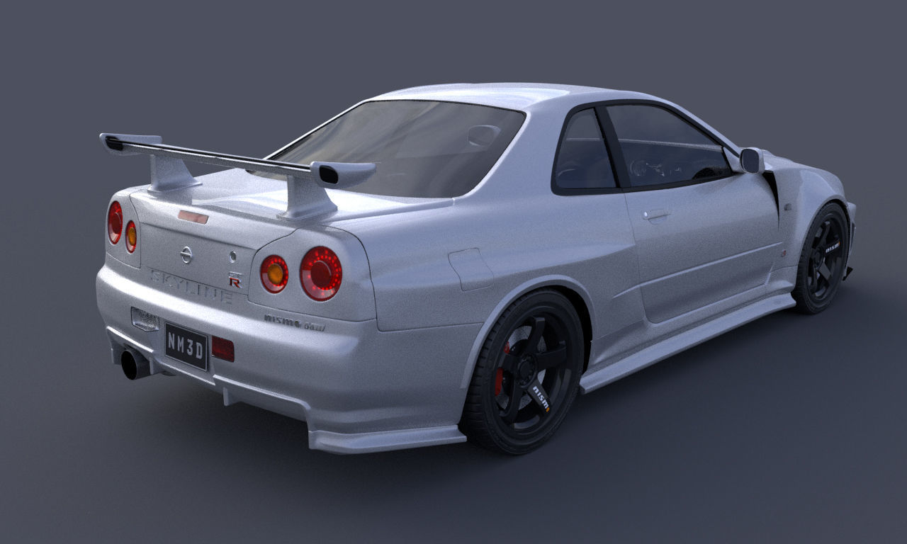 Nissan GTR Family 3D Model Collection_5