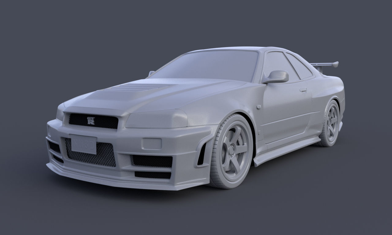 Nissan GTR Family 3D Model Collection_6