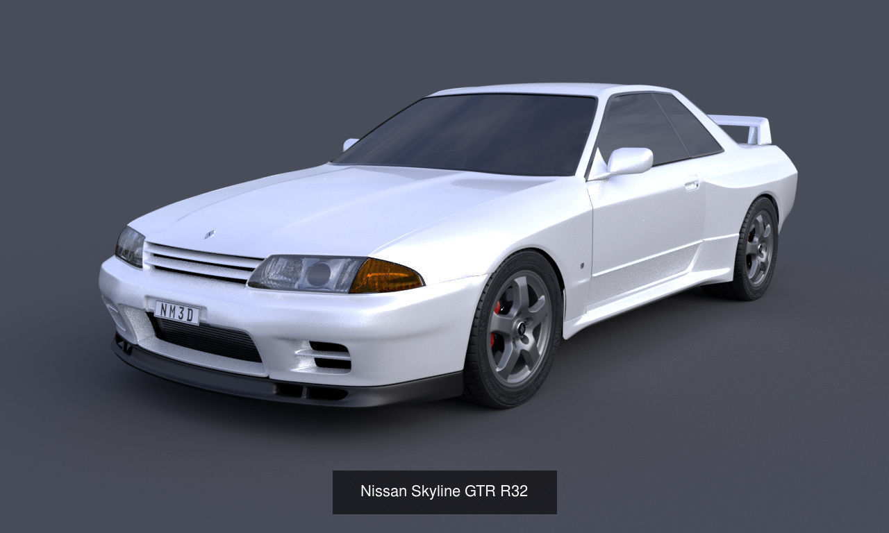 Nissan GTR Family 3D Model Collection_10