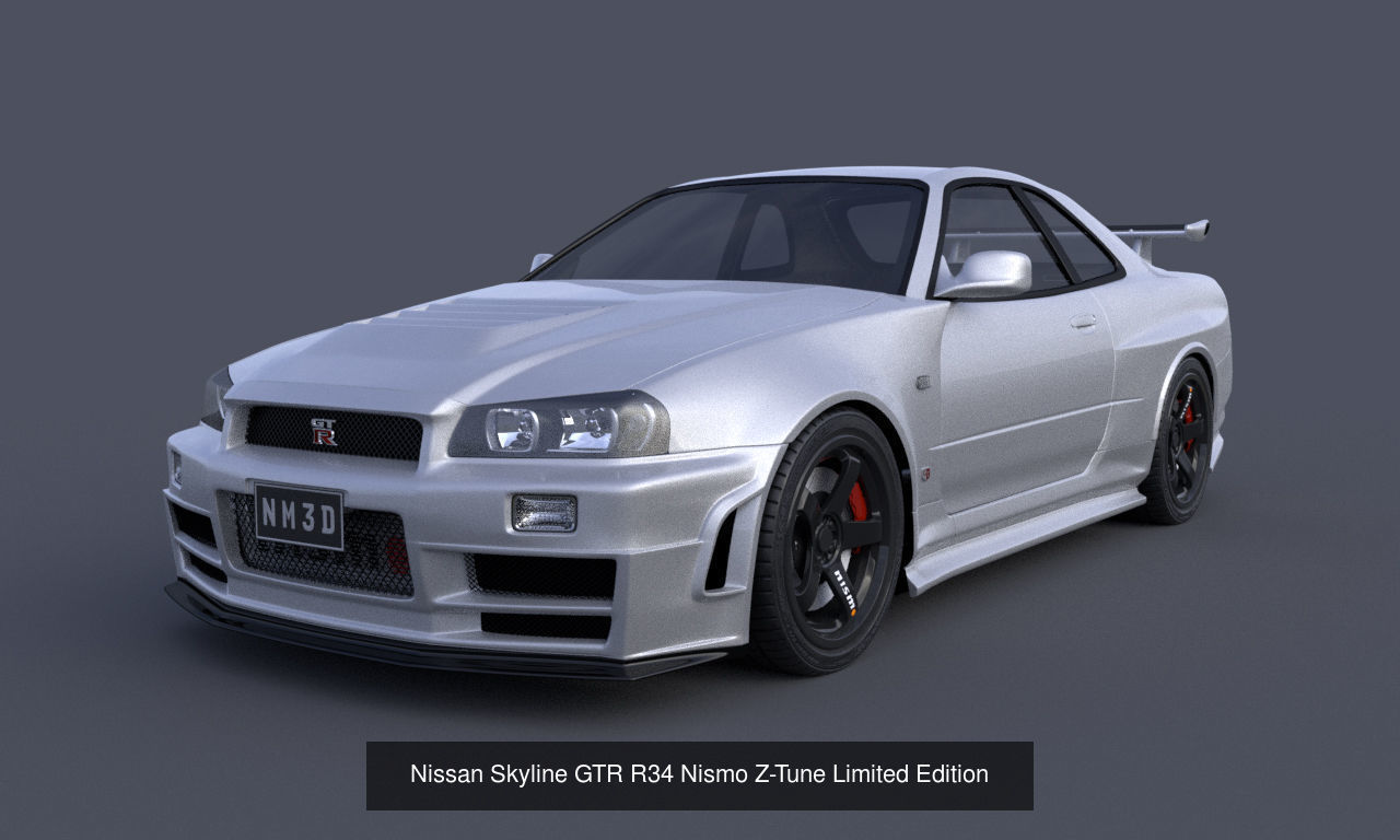 Nissan GTR Family 3D Model Collection_2