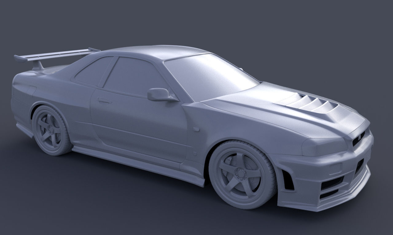 Nissan GTR Family 3D Model Collection_8