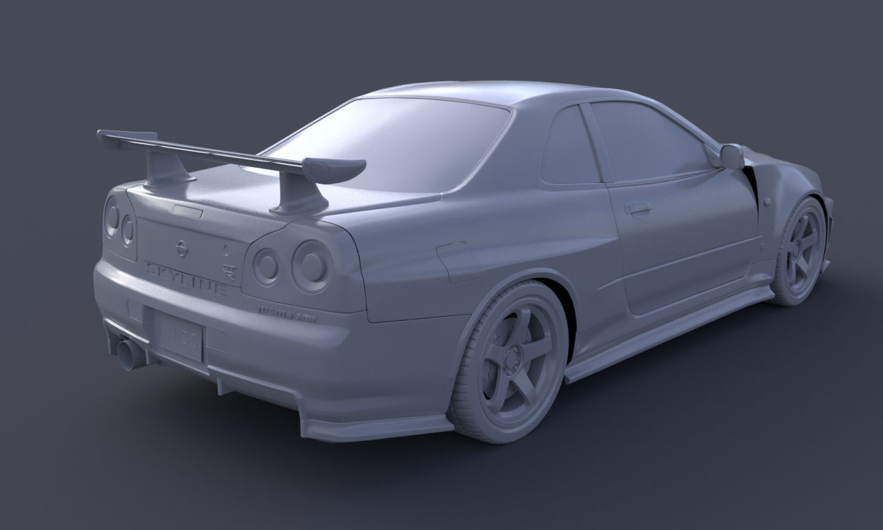 Nissan GTR Family 3D Model Collection_9