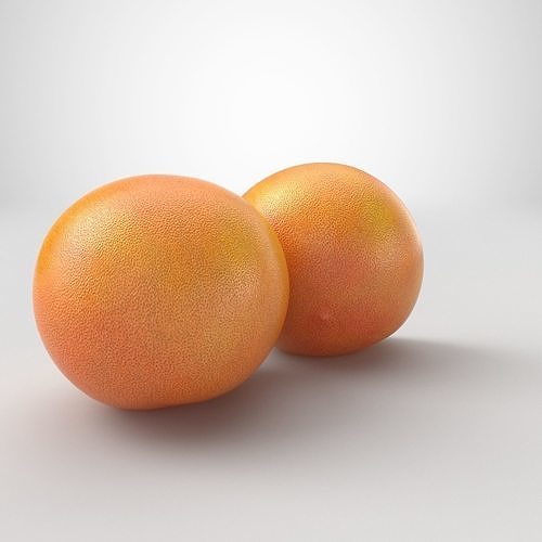 Citrus fruits  3D model 3