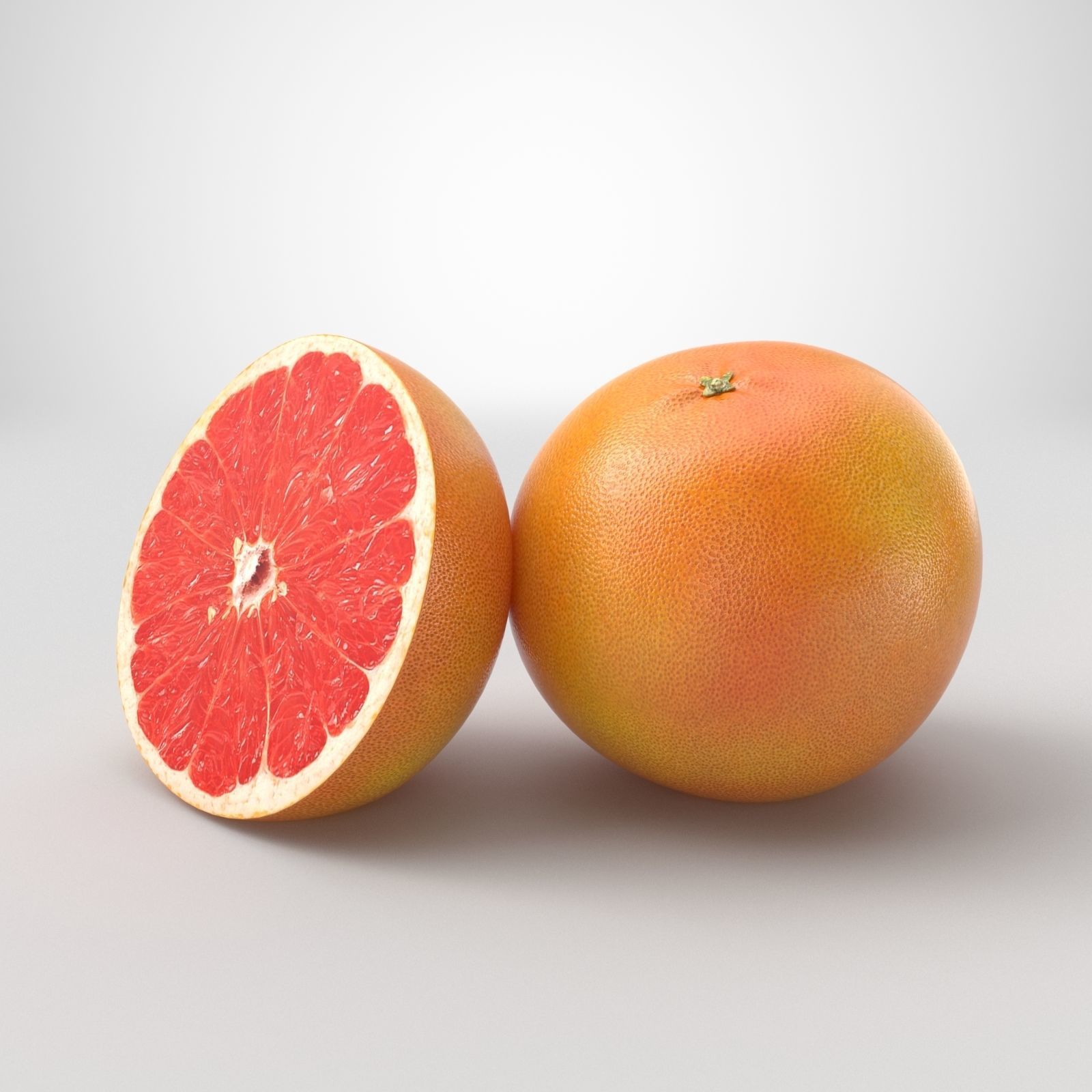 Citrus fruits  3D model_4