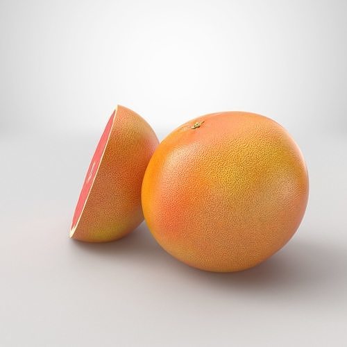 Citrus fruits  3D model 2