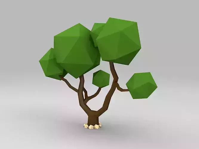 Angular volumetric trees