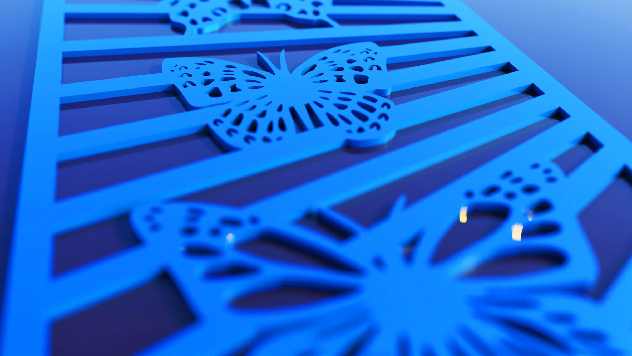 30 3D Decorative wall panels - screen SET 060 3D model_7