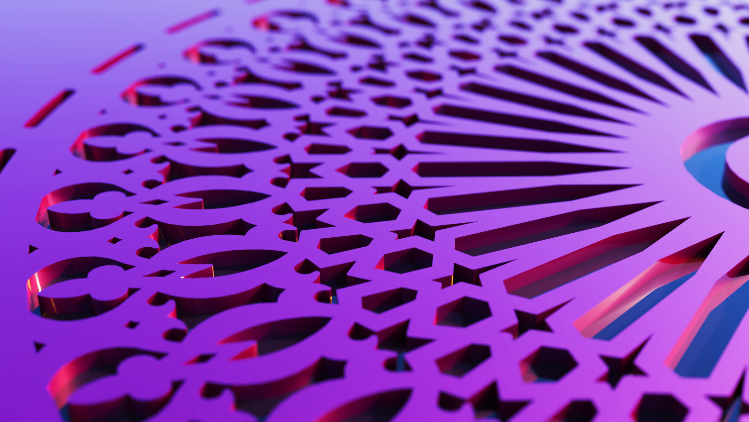 34 3D Decorative wall panels - screen SET 066 3D model_2