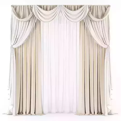 Curtain 3D model 75