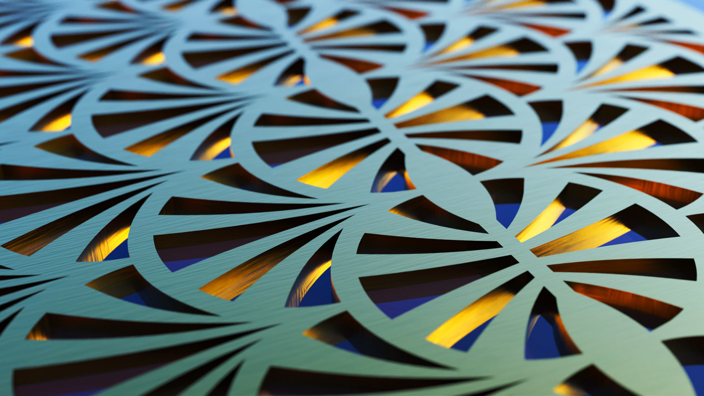 30 3D Decorative wall panels - screen SET 069 3D model_2