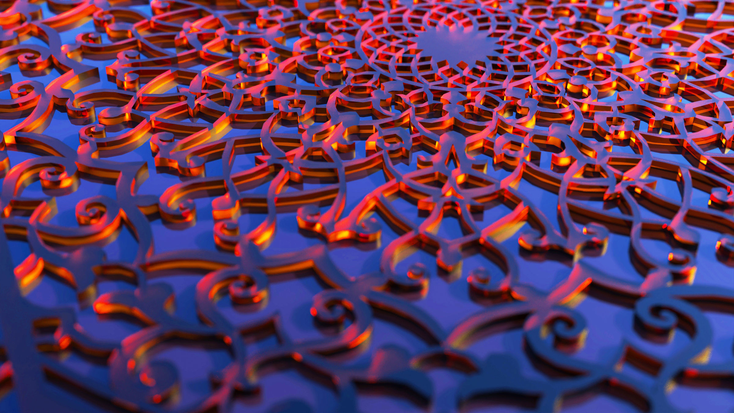 30 3D Decorative wall panels - screen SET 071 3D model_9