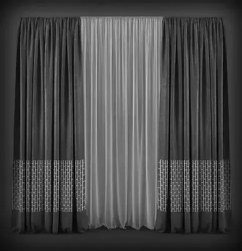 Curtain 3D model 76