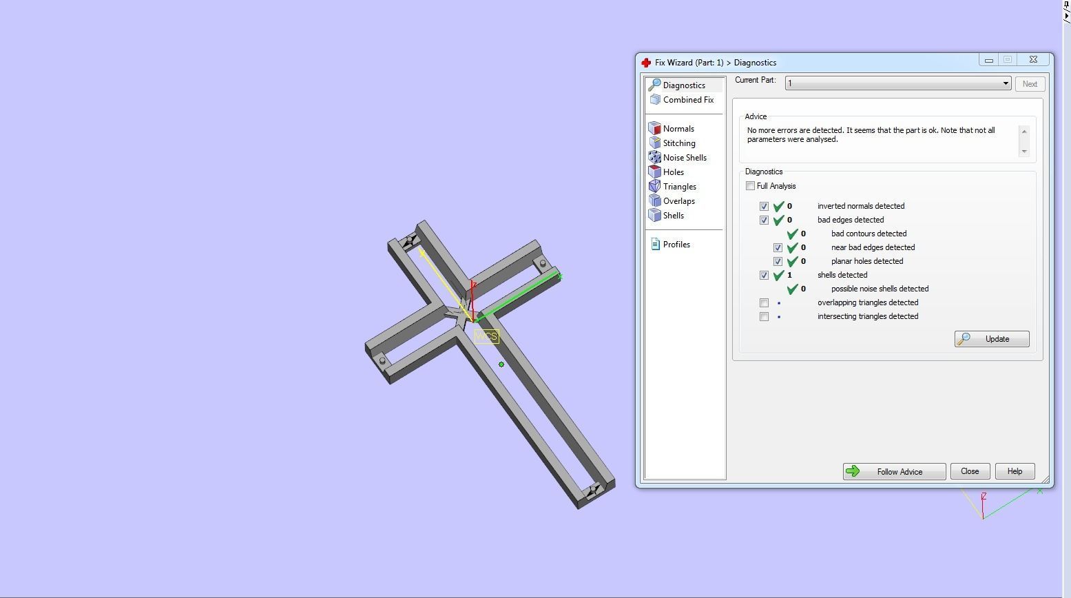 Cross 3D print model pendant in gold 3D print model_6