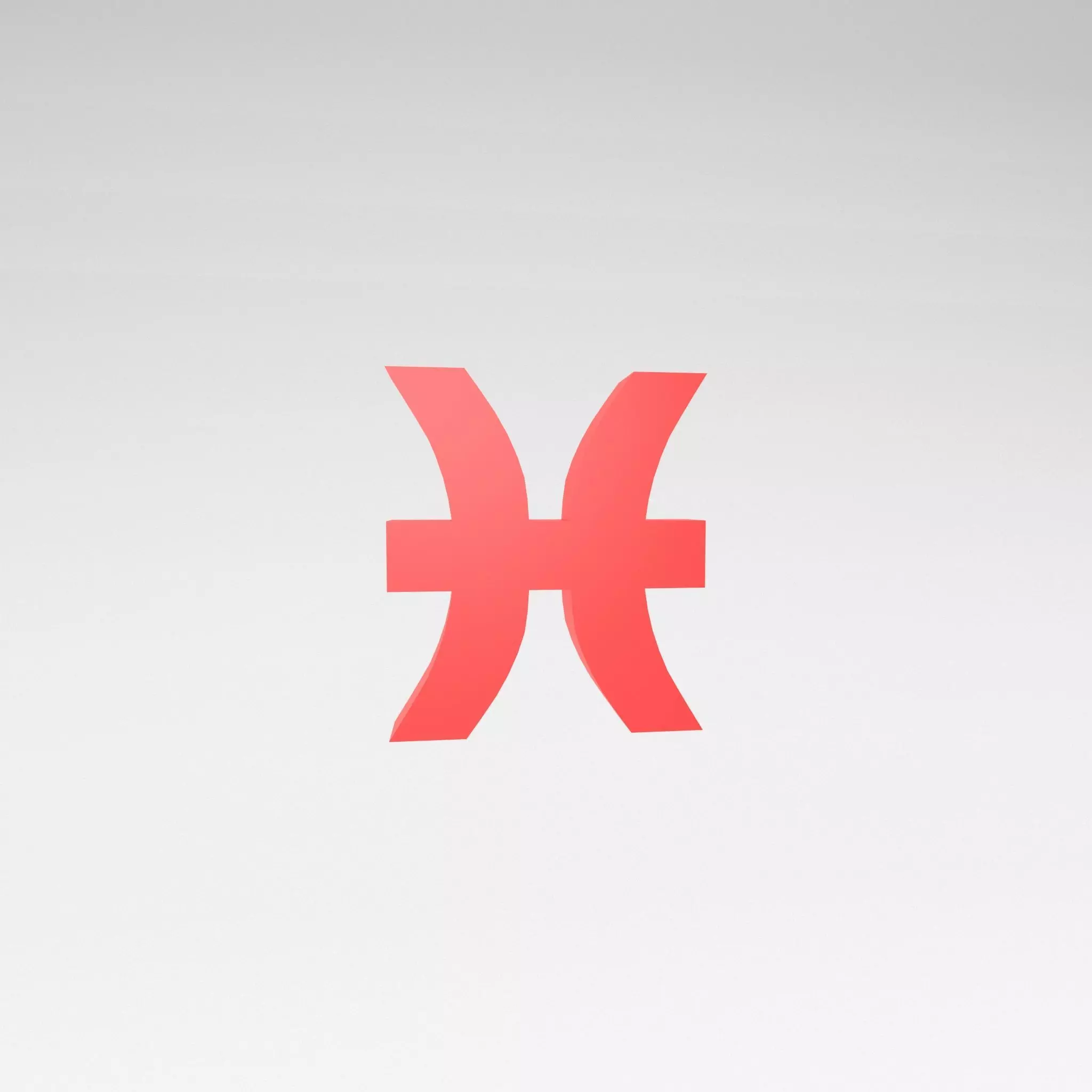 Pisces v1 003 Low-poly 3D model_0