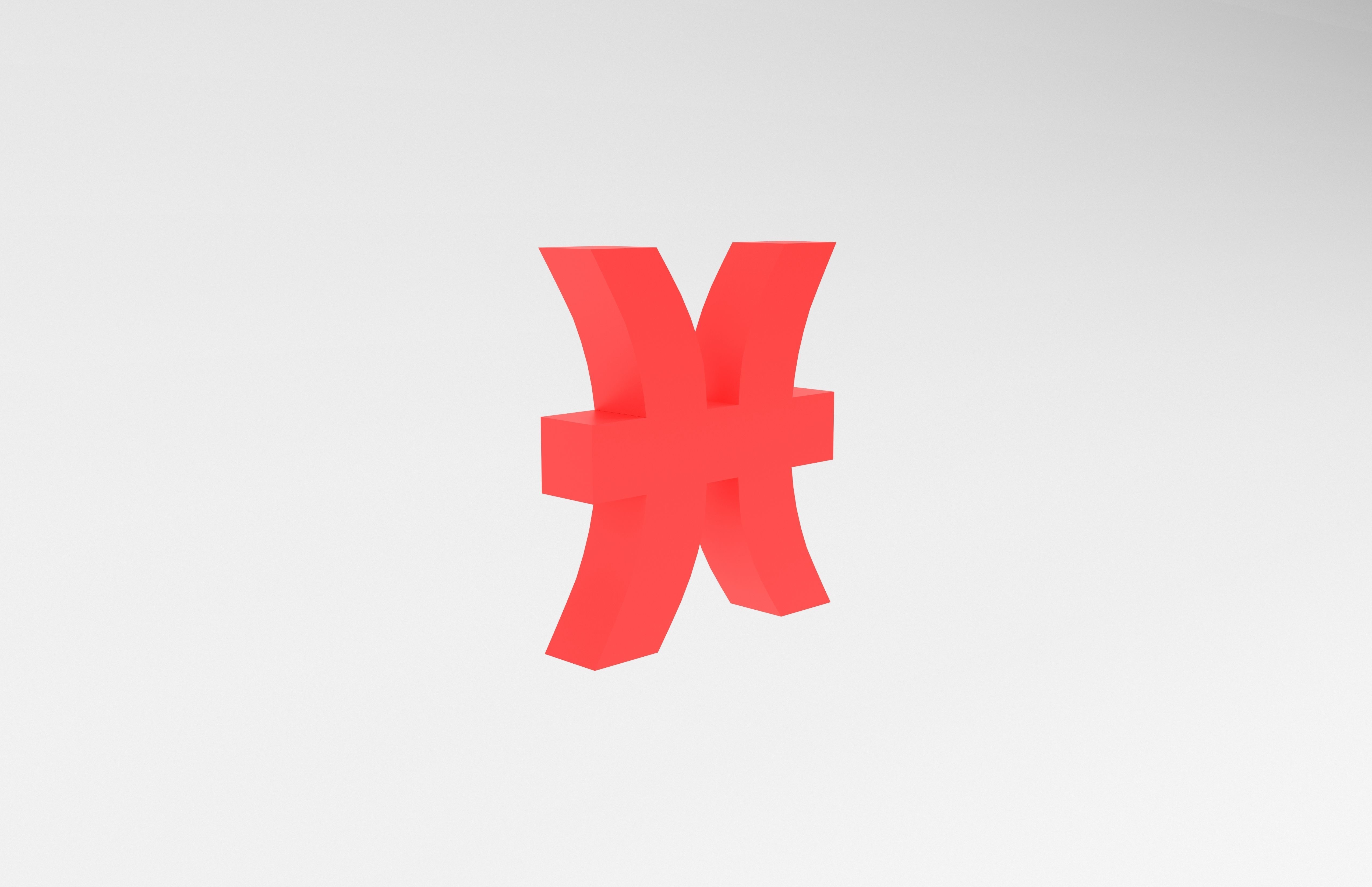 Pisces v1 003 Low-poly 3D model_4