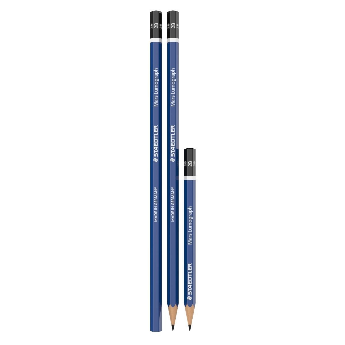 Pencil Set - Black - Blue 3D model_8