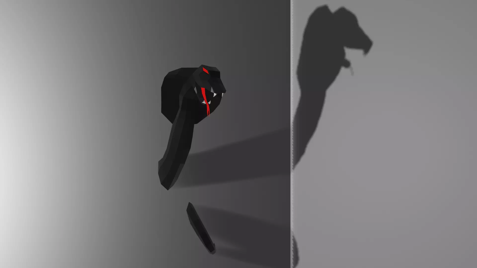 diy snake papercraft template 3D print model