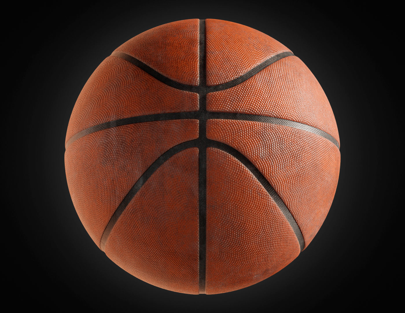 Basketball ball 3D model_17