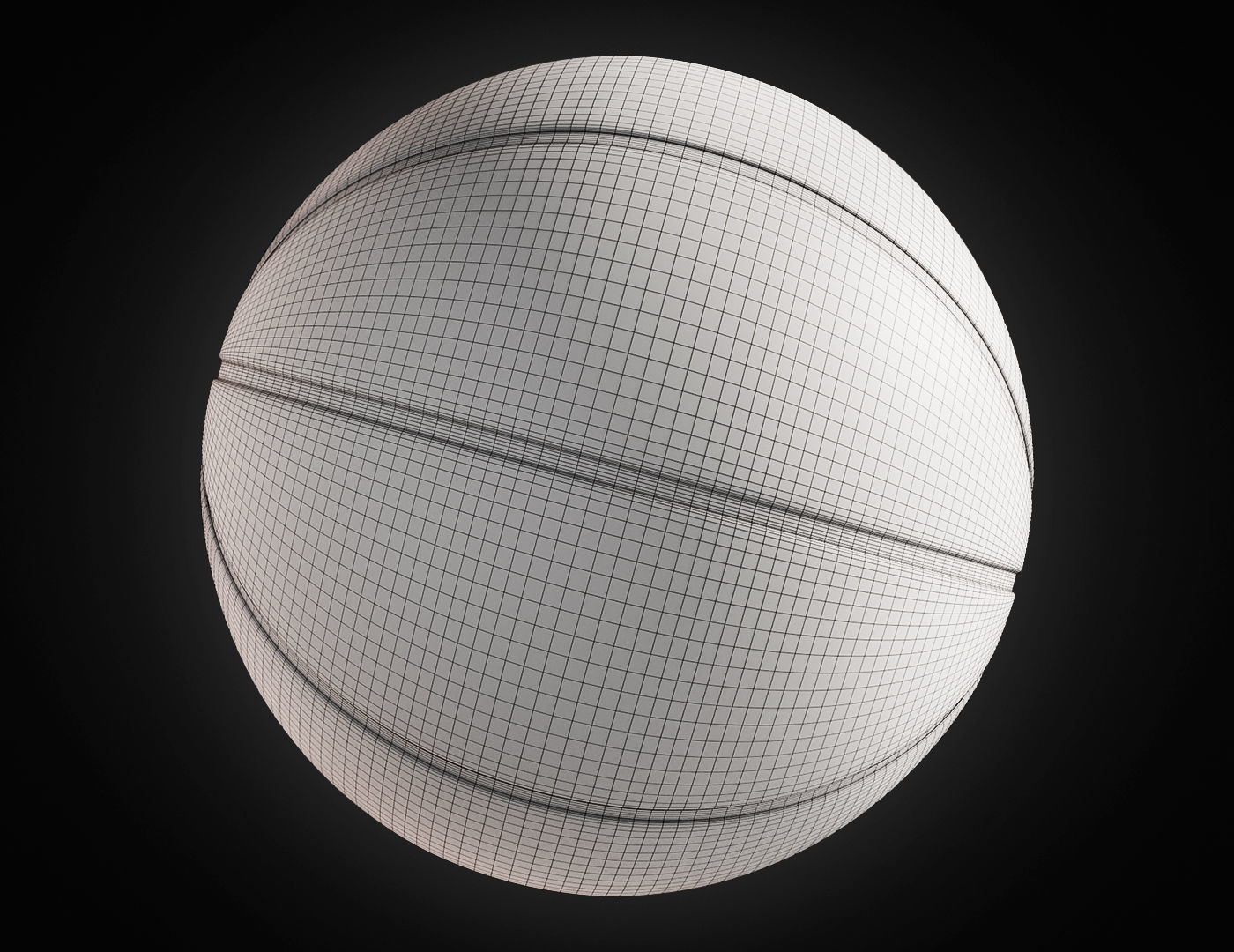 Basketball ball 3D model_23