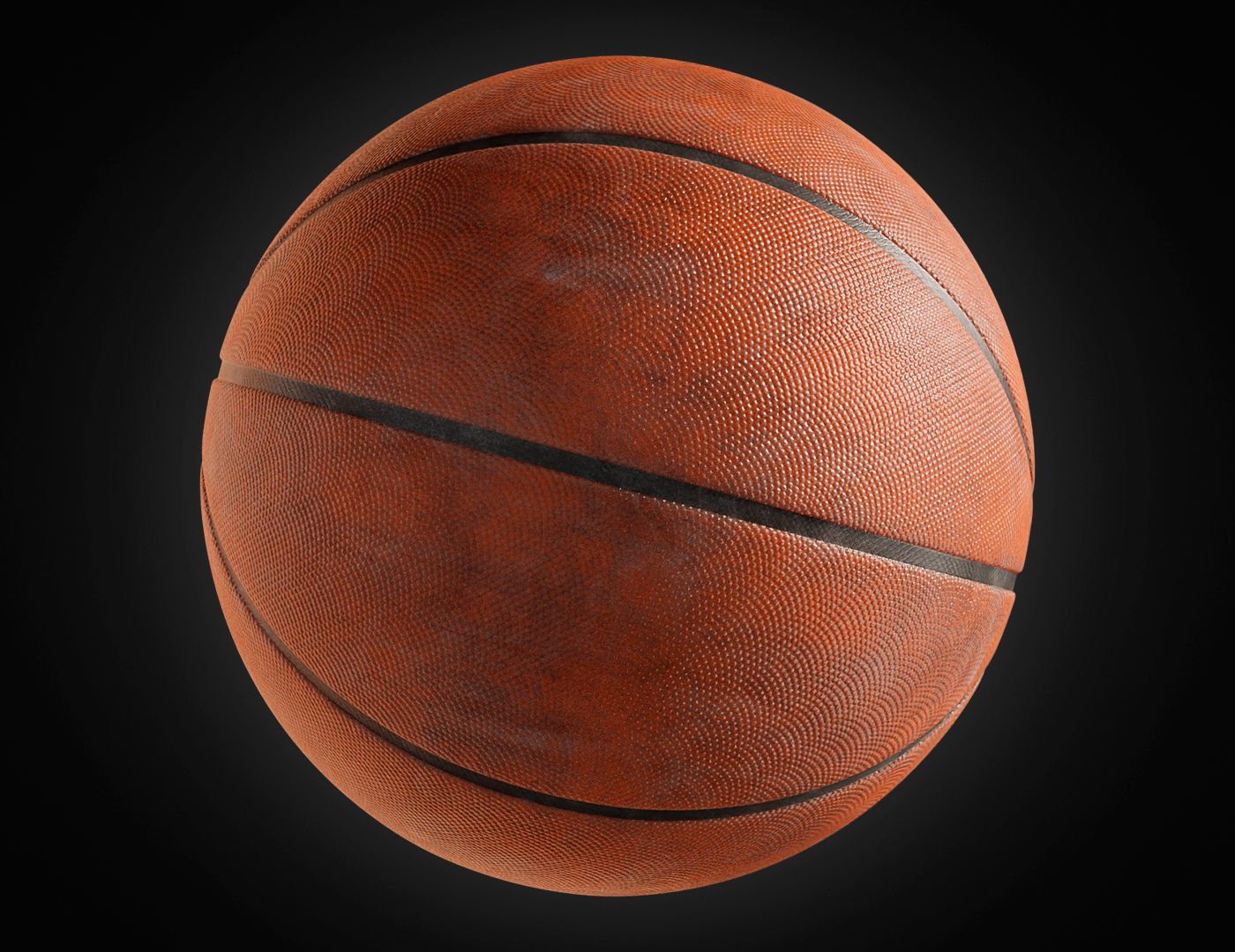Basketball ball 3D model_15