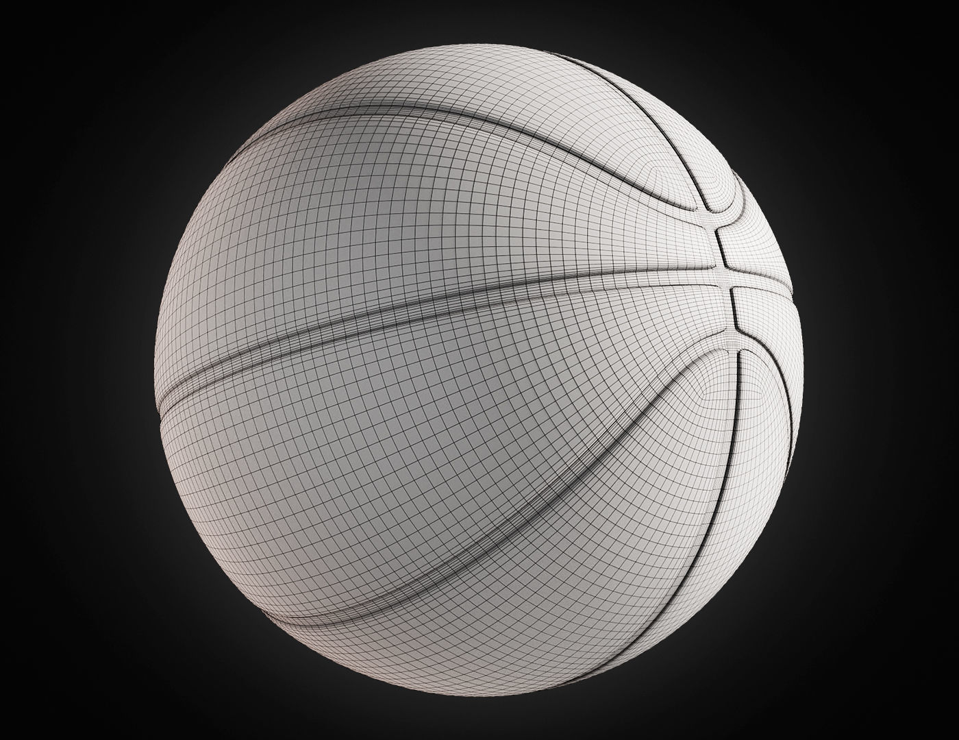 Basketball ball 3D model_18