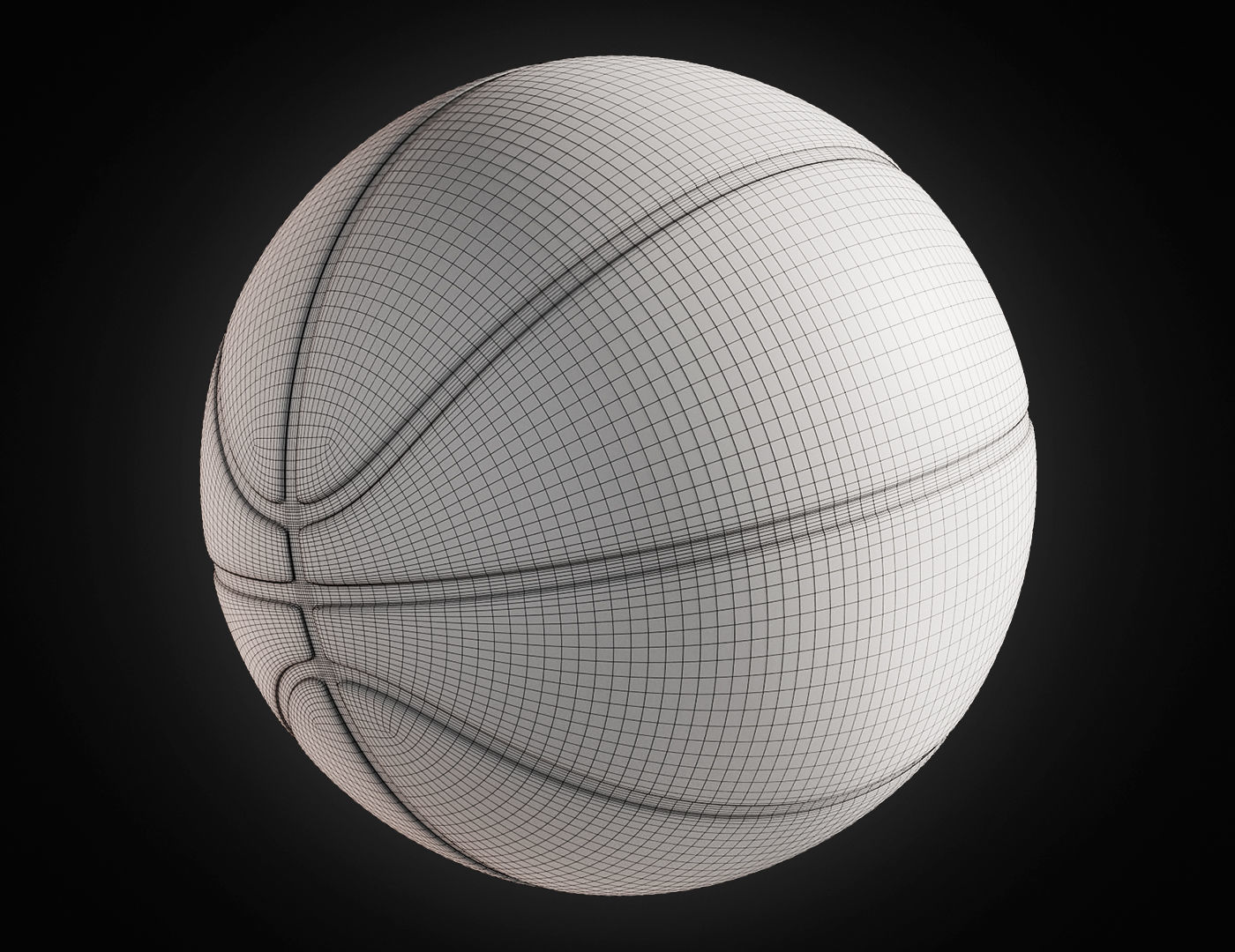 Basketball ball 3D model_20