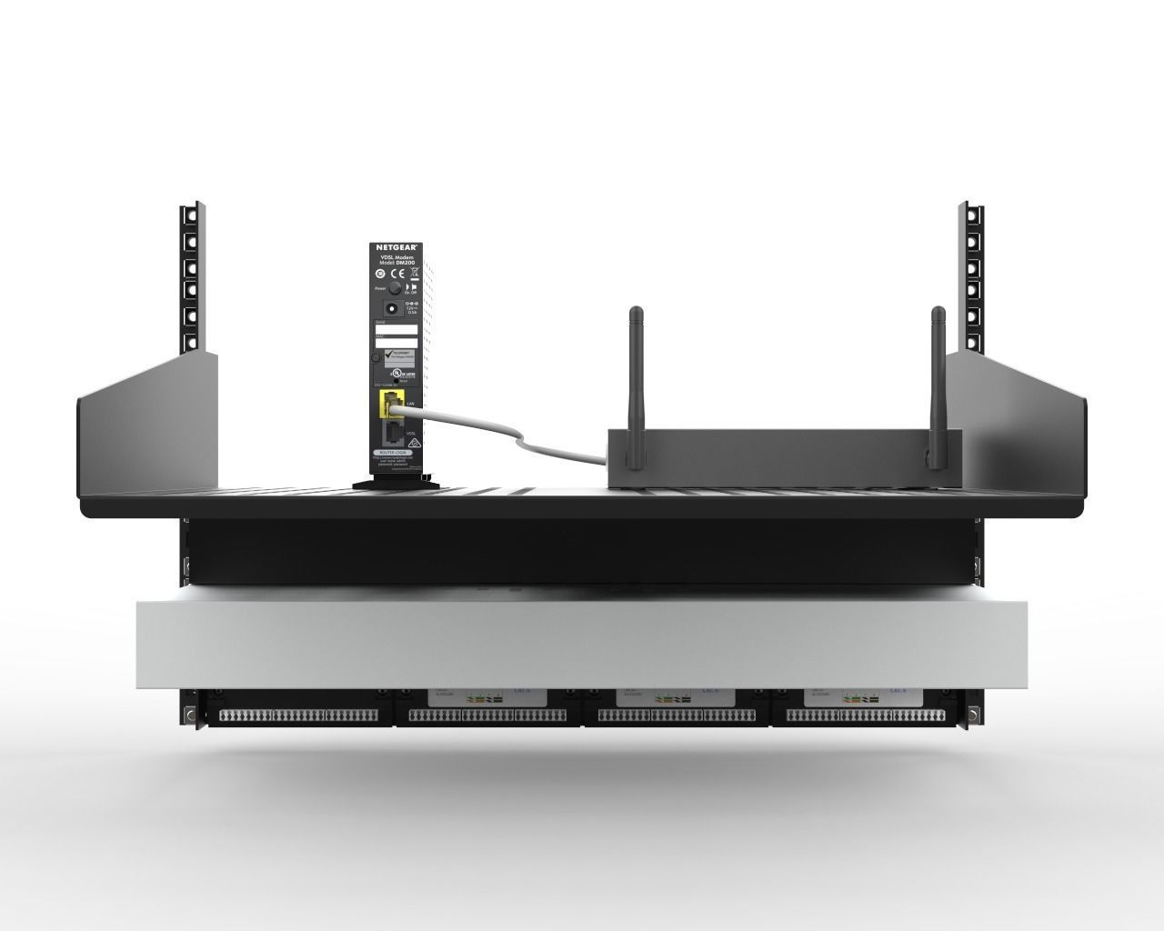 Home Network Setup 3D model_6