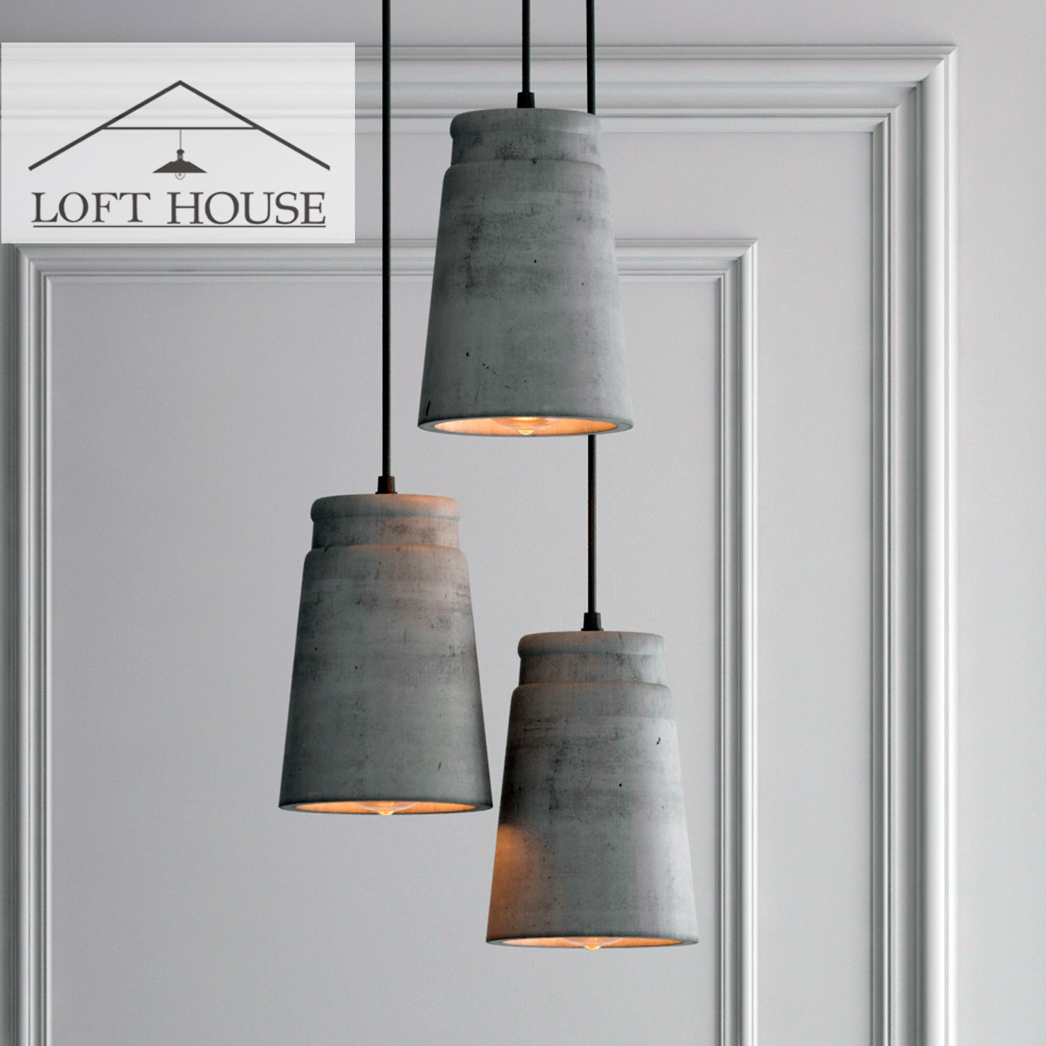 Hanging lamp LOFT HOUSE P-184 3D model_4
