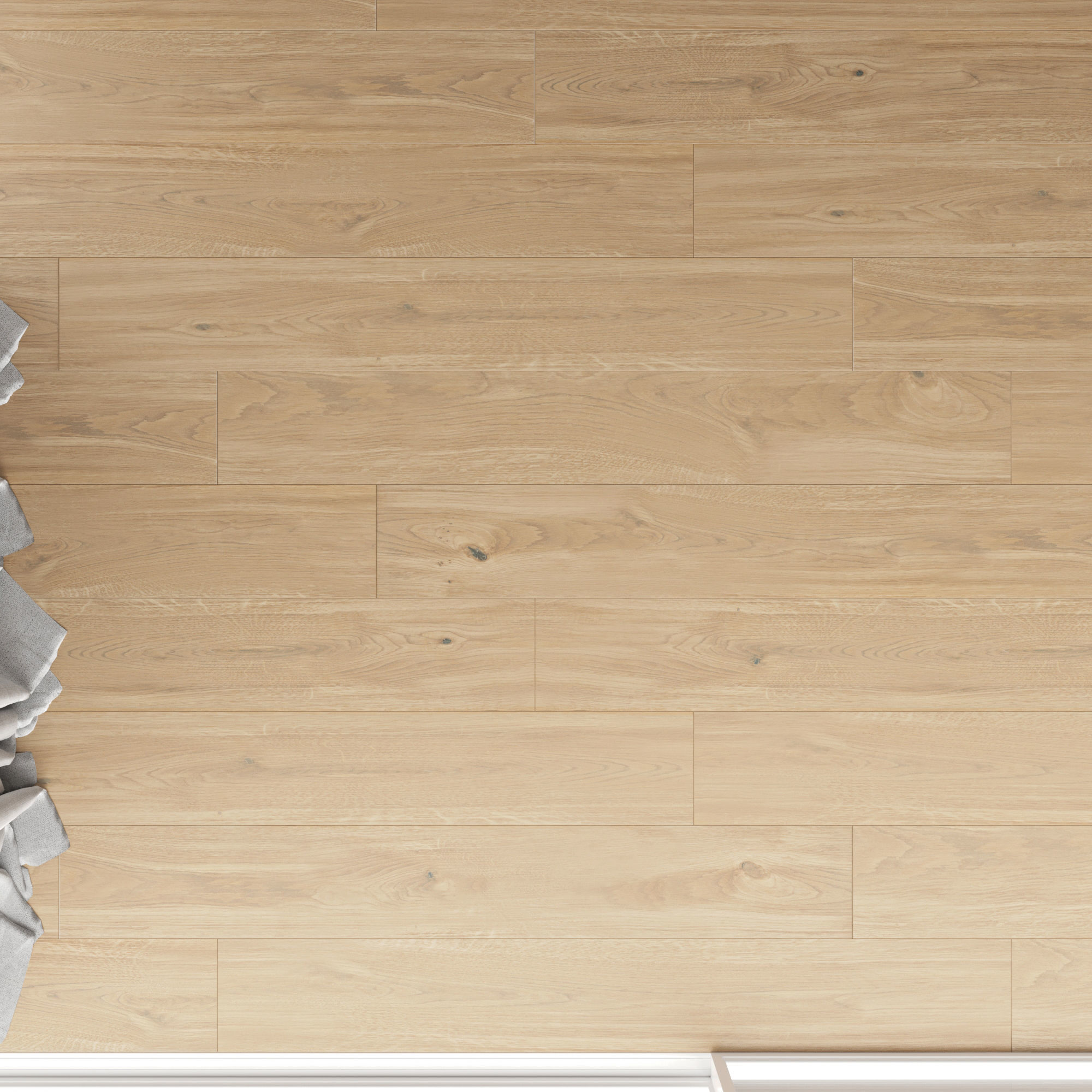 Wood floor Oak Molasses Sanded 3D model_1